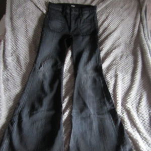 HUDSON Jeans High Waist Taylor Flare Dark Jeans